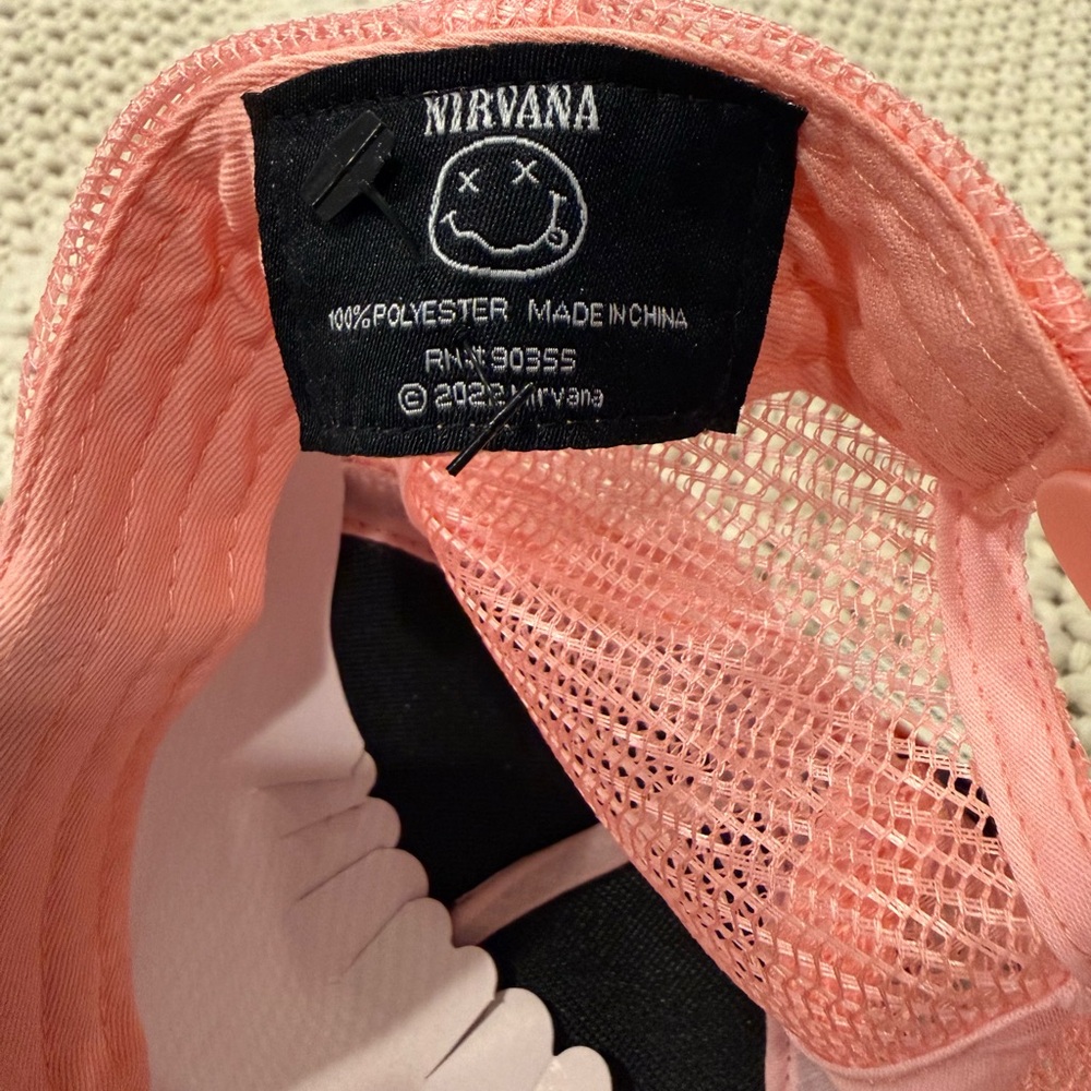 Nirvana Women’s Baseball Cap - Picture 6 of 7